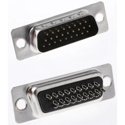 MHHDS26-M-N-B-S by MH Connectors - HIGH DENSITY 26 WAY MALE SOLDER