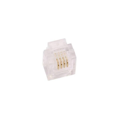 MHRJ116P4CR by MH Connectors - 6P4C UNSHIELDED PLUG ROUND CABLE