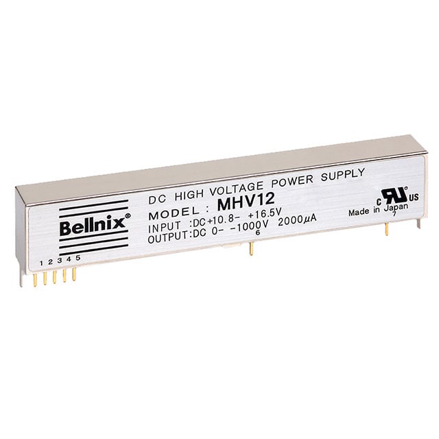 MHV12-1.0K2000P by Bellnix Co., Ltd. - DC DC CONVERTER 1000V 2W