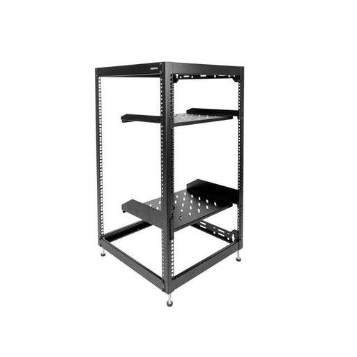 MI-7631 by Mount-It! PRO - 20U 19"" Black Steel Open Frame S