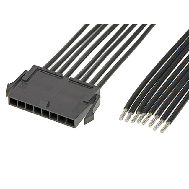2147531082 by Molex - MICROFIT 3.0 SR P-S 8CKT 300 MM