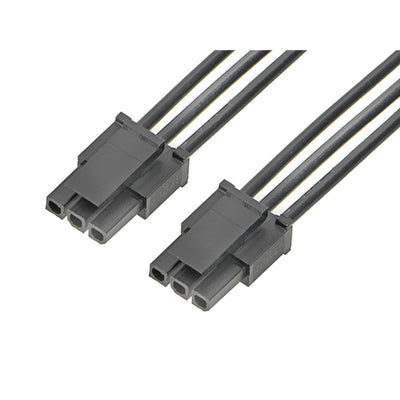 2147502033 by Molex - MICROFIT 3.0 SR R-R 3CKT 600 MM