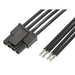 2147511042 by Molex - MICROFIT 3.0 SR R-S 4CKT 300 MM