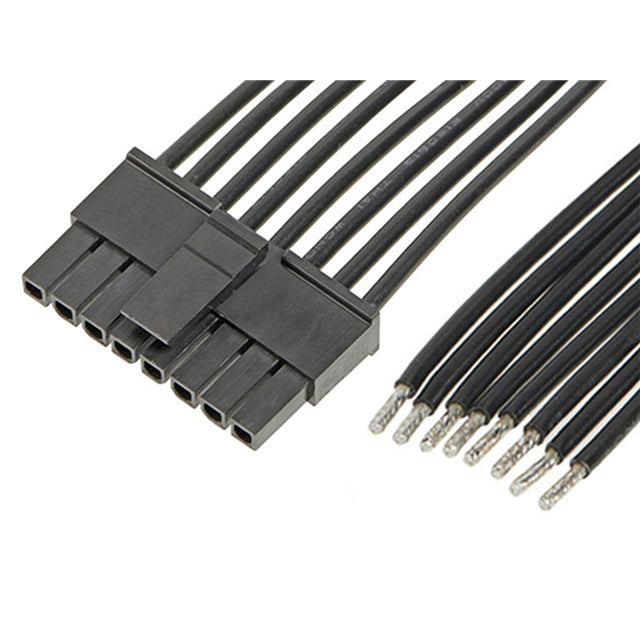 2147511083 by Molex - MICROFIT 3.0 SR R-S 8CKT 600 MM