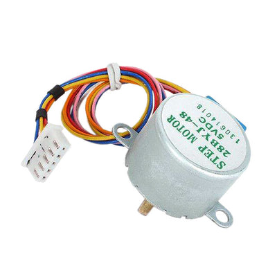 MIKROE-1530 by MikroElektronika - STEPPER MOTOR PM GEARED UNI 5V