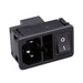 MIS-I-80485 INLET by ISL Products International - AC POWER INLET - PANEL MOUNT - S