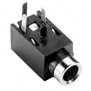 MJ1-2503A by CUI Devices - CONNECTOR JACK MONO 2.5MM R/A
