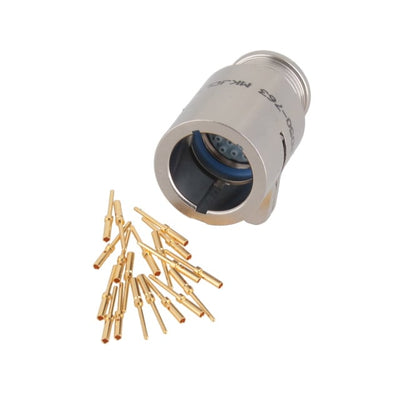 MKJCL1A1F9-19PA by ITT Cannon, LLC - CONNECTOR RECPT MALE 19POS CRIMP