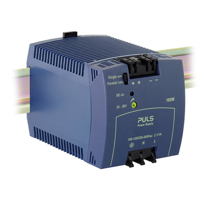 ML100.100 by PULS, LP - AC/DC DIN RAIL SUPPLY 24V 100W