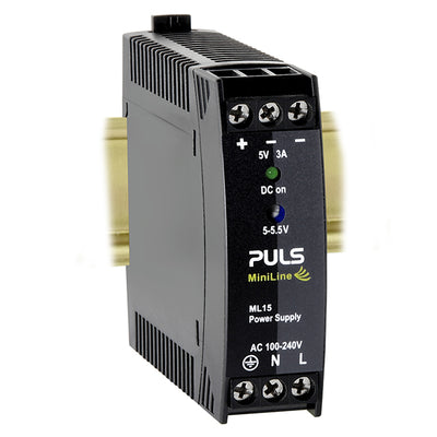 ML15.051 by PULS, LP - AC/DC DIN RAIL SUPPLY 5V 15W