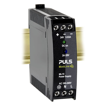 ML15.241 by PULS, LP - AC/DC DIN RAIL SUPPLY 24V 15W