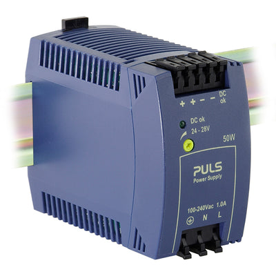 ML50.100 by PULS, LP - AC/DC DIN RAIL SUPPLY 24V 50W