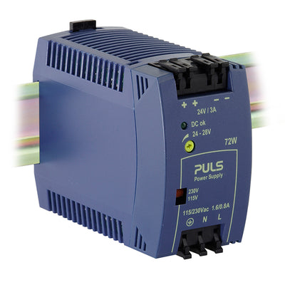 ML70.100 by PULS, LP - AC/DC DIN RAIL SUPPLY 24V 72W