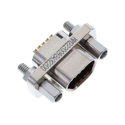 MM-222-009-2A3-2200 by AirBorn, Inc. - D-SUB, RCPTL, .050"", 2ROW, 9POS,
