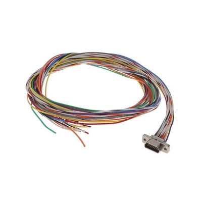 MM-222-015-261-00WD by AirBorn, Inc. - D-SUB, RCPTL, .050"", 2ROW, 15POS