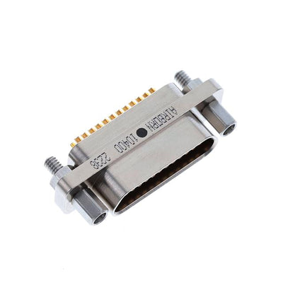 MM-222-025-213-2200 by AirBorn, Inc. - D-SUB, RCPTL, .050"", 2ROW, 25POS