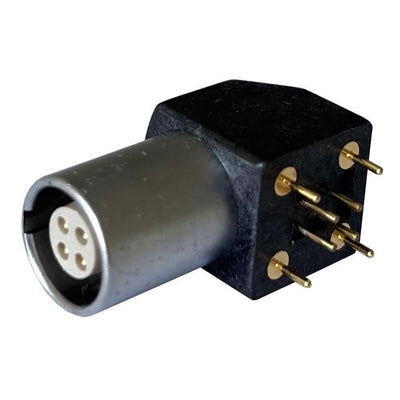 MMI-ES1G04PR by Adam Tech - CONNECTOR RECPT FMALE 4POS GOLD SLDR