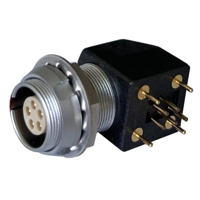 MMI-ES1G05PR-T by Adam Tech - CONNECTOR RECPT FMALE 5POS GOLD SLDR