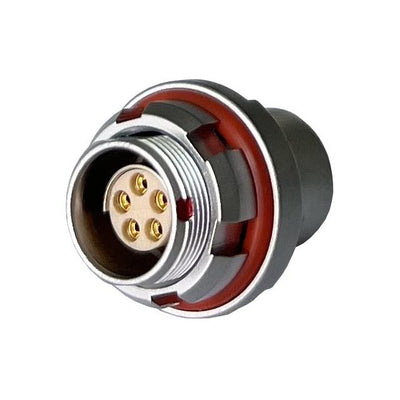 MMI-M0RS105P-IP68 by Adam Tech - CONNECTOR RECPT FMALE 5POS GOLD SLDR