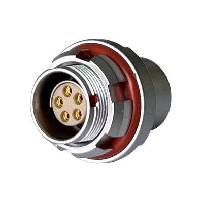 MMI-M0RS105S-IP68 by Adam Tech - CONNECTOR RECPT FMALE 5P GOLD SLDR CUP