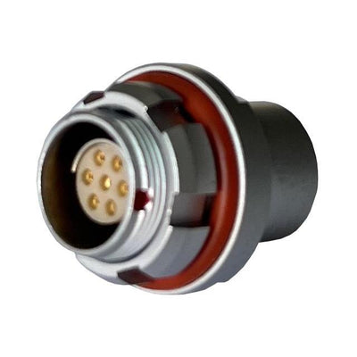 MMI-M0RS107S-IP68 by Adam Tech - CONNECTOR RECPT FMALE 7P GOLD SLDR CUP