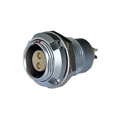 MMI-M0RSG02S by Adam Tech - CONNECTOR RECPT FMALE 2P GOLD SLDR CUP