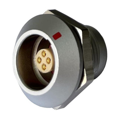 MMI-M0RSG04S-IP67 by Adam Tech - CONNECTOR RECPT FMALE 4P GOLD SLDR CUP