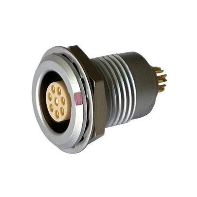 MMI-M1FSG08S by Adam Tech - CONNECTOR RECPT FMALE 8P GOLD SLDR CUP