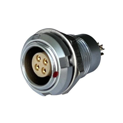 MMI-M1RSG04S by Adam Tech - CONNECTOR RECPT FMALE 4P GOLD SLDR CUP