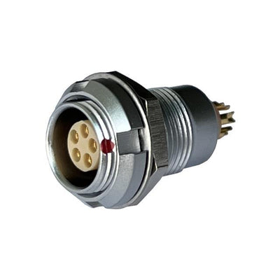 MMI-M1RSG05S by Adam Tech - CONNECTOR RECPT FMALE 5P GOLD SLDR CUP