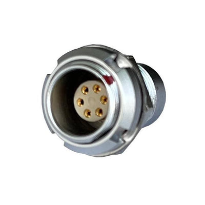 MMI-M1RSG06S by Adam Tech - CONNECTOR RECPT FMALE 6P GOLD SLDR CUP