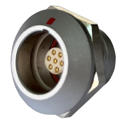 MMI-M1RSG07S-IP67 by Adam Tech - CONNECTOR RECPT FMALE 7P GOLD SLDR CUP