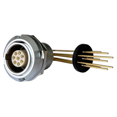 MMI-M1RSG08PR by Adam Tech - CONNECTOR RECPT FMALE 8POS GOLD SLDR