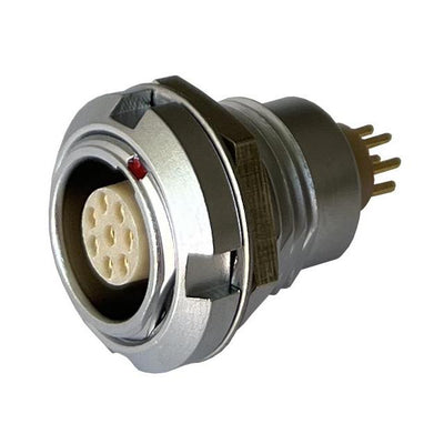 MMI-M1RSG08P by Adam Tech - CONNECTOR RECPT FMALE 8POS GOLD SLDR