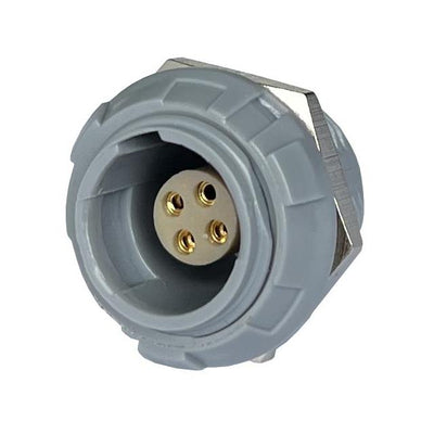 MMI-P1SRG04SGG by Adam Tech - CONNECTOR RECPT FMALE 4P GOLD SLDR CUP