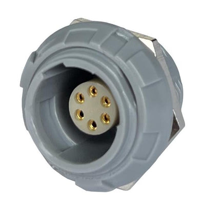 MMI-P1SRG06SGG by Adam Tech - CONNECTOR RECPT FMALE 6P GOLD SLDR CUP