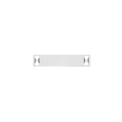 MMP350-M316 by Panduit Corp - MARKER PLATE, 316 SS, 4 HOLE 3.5