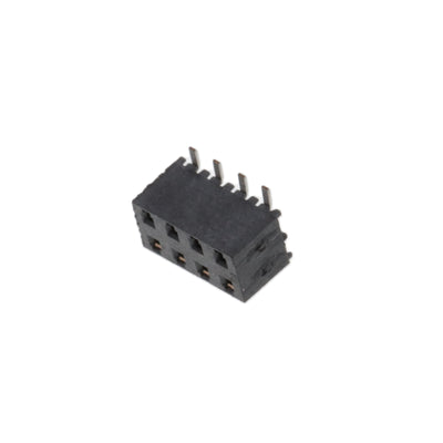 MMS-104-02-L-DV-K-TR by Samtec Inc. - CONNECTOR RECPT 8POS 0.079 GOLD SMD