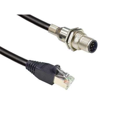MSAS-08PMMJ-SF8AA5 by Amphenol LTW - M12 A CODE RECEPTACLE SHIELDED T