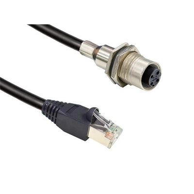 MSDS-04PFFJ-SF8CA5 by Amphenol LTW - M12 D CODE RECEPTACLE SHIELDED T