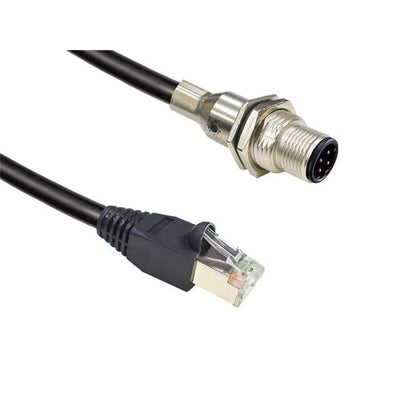 MSDS-04PMMJ-SF8CA5 by Amphenol LTW - M12 D CODE RECEPTACLE SHIELDED T
