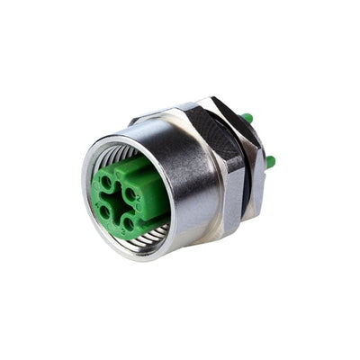 MMT361A115-0009 by METZ CONNECT USA Inc. - CONNECTOR JACK FMALE 4POS GOLD SOLDER