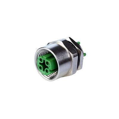 MMT361A115 by METZ CONNECT USA Inc. - CONNECTOR JACK FMALE 4POS GOLD SOLDER