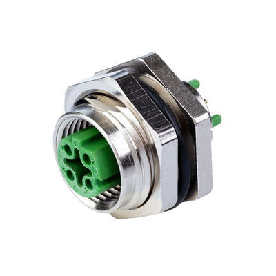 MMT371A115 by METZ CONNECT USA Inc. - CONNECTOR JACK FMALE 4POS GOLD SOLDER