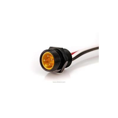 MN41PW02M005 by Amphenol Sine Systems Corp - CABLE CIRC 4POS MALE 1.64