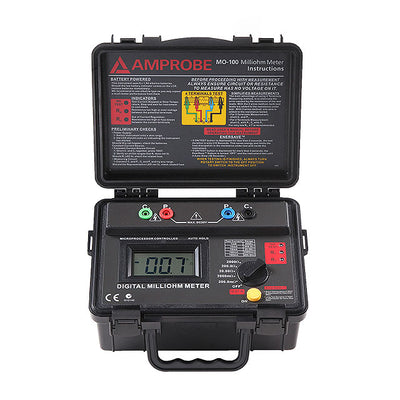 MO-100 by Amprobe - MILLIOHMMETER BATTERY POWERED