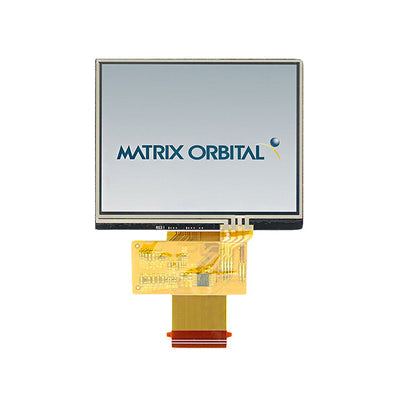 MOP-TFT320240-35A-BLM-TPR by Matrix Orbital - LCD DISPLAY TFT 3.5"" 320X240