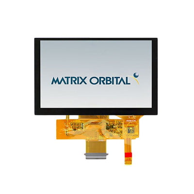 MOP-TFT800480-50A-BLM-TPC by Matrix Orbital - 5.0"" LCD TFT DISPLAY CAPACITIVE