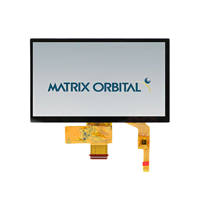 MOP-TFT800480-70A-BLM-TPC by Matrix Orbital - 7.0"" LCD TFT DISPLAY CAPACITIVE