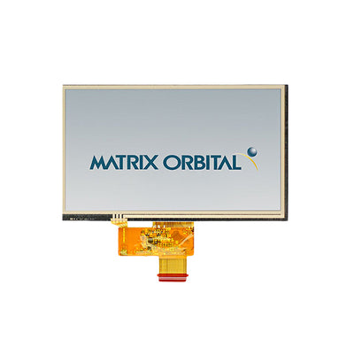 MOP-TFT800480-70A-BLM-TPR by Matrix Orbital - LCD DISPLAY TFT 7"" 800X480